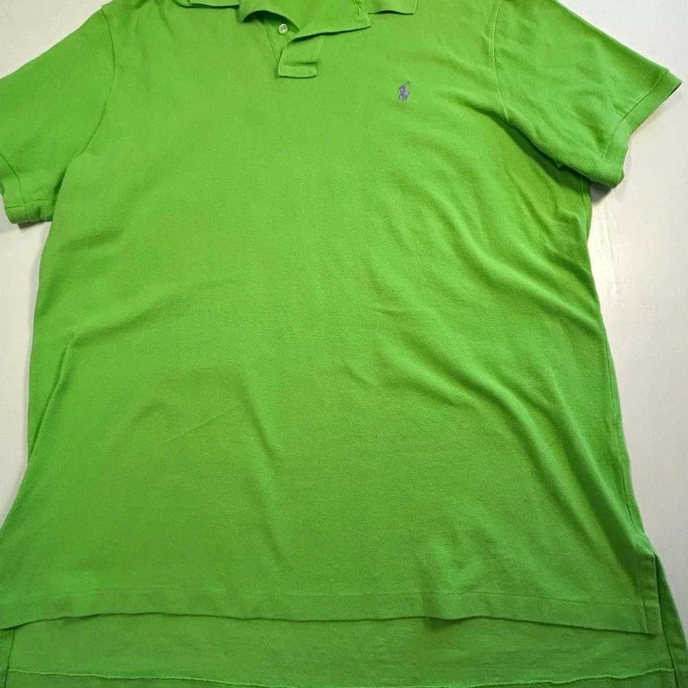 Polo, Ralph Lauren men size XL custom,‎ fit polo shirt with short sleeves